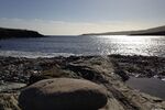 Hoswick beach looking south