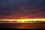 Sunset over Papa Stour