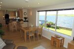 Living room with sea view