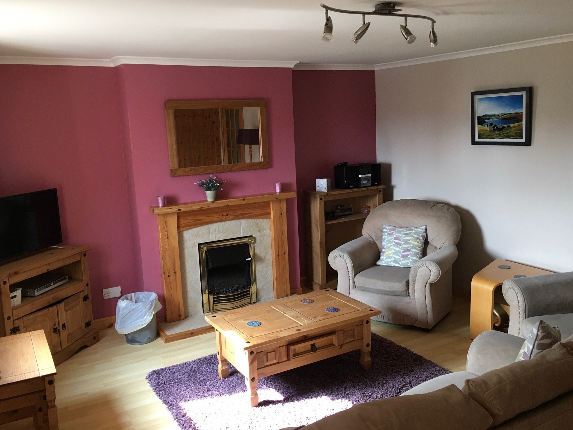 Cozy Neuk living room