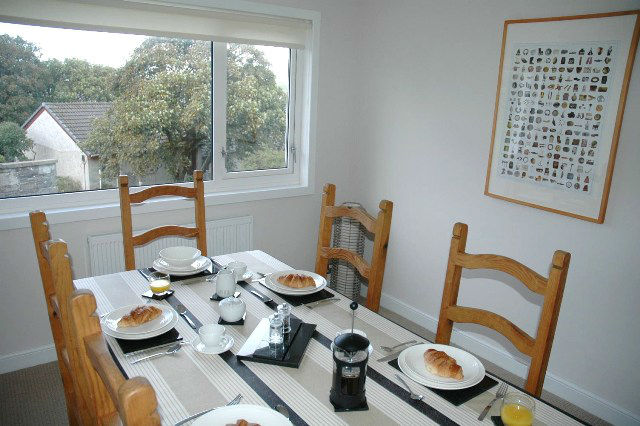 Separate Dining Room with quality dining suite
