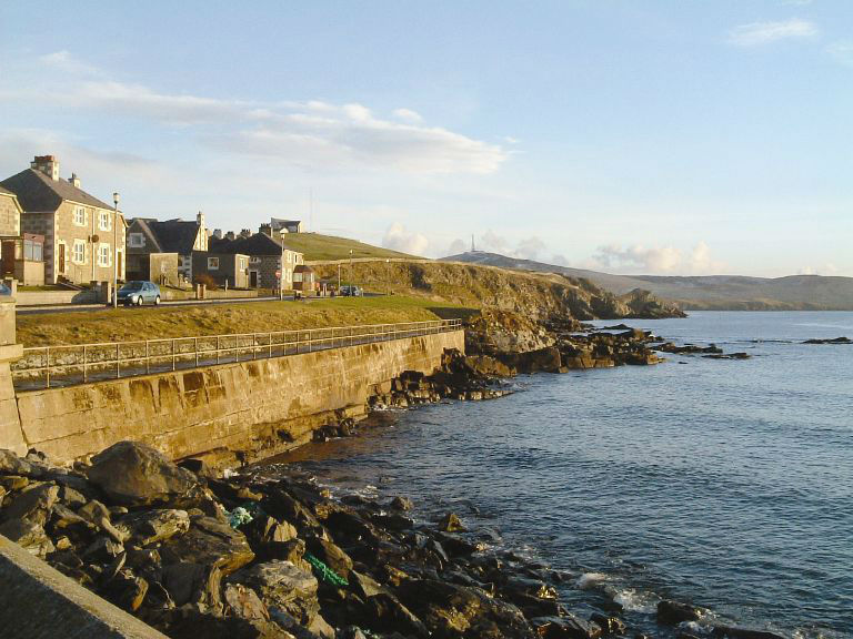 Views over Breiwick Bay