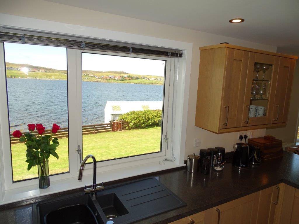 Sea view from kitchen